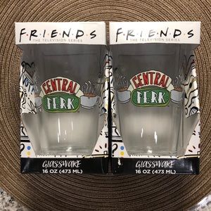 FRIENDS Pair of 16oz Glasses